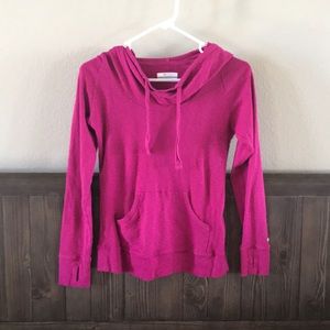 Columbia hot pink long sleeve T.